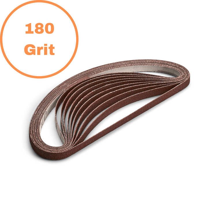 180 Grit Sanding Detailer Replacements Belts