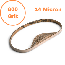 Load image into Gallery viewer, 1/4" Microfinishing Film 14 Micron - 800 Grit - 10 Pack
