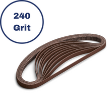 Load image into Gallery viewer, 1/4&quot; 240 Grit Belt - 10 Pack
