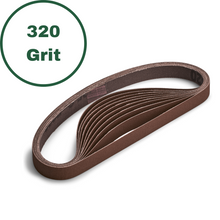 Load image into Gallery viewer, 1/2&quot; 320 Grit Belt - 10 Pack
