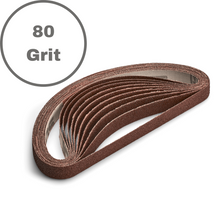 Load image into Gallery viewer, 1/2&quot; 80 Grit Belt - 10 Pack
