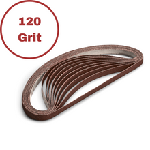 Load image into Gallery viewer, 1/4&quot; 120 Grit Belt - 10 Pack

