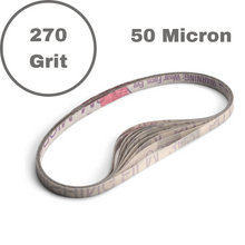 Load image into Gallery viewer, 1/4&quot; 3M Microfinishing Film 50 Micron - 270 Grit - 10 Pack
