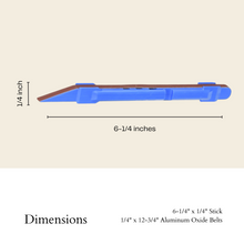 Load image into Gallery viewer, Fine Detail Sanding Tool Dimensions
